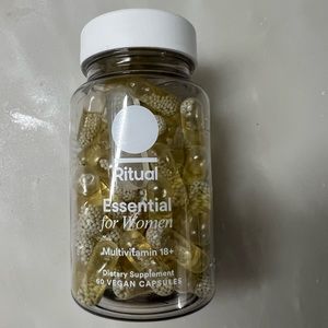 RITUAL Essential for Women, multivitamin 18+ (60 vegan capsules). Unopened!